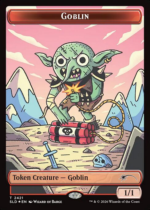 (SLD-TR)Goblin Token/ゴブリントークン 【No.2421】