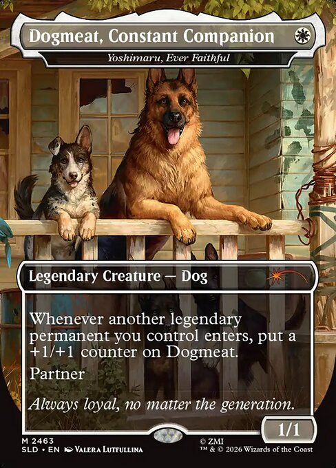 (SLD-MW)『Dogmeat, Constant Companion』Yoshimaru, Ever Faithful/永久忠義の義丸 【No.2463】