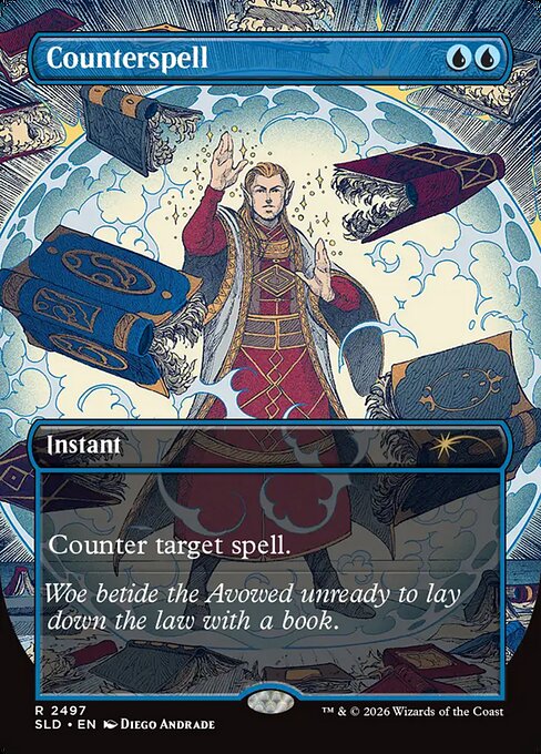 (SLD-RU)Counterspell/対抗呪文 【No.2497】