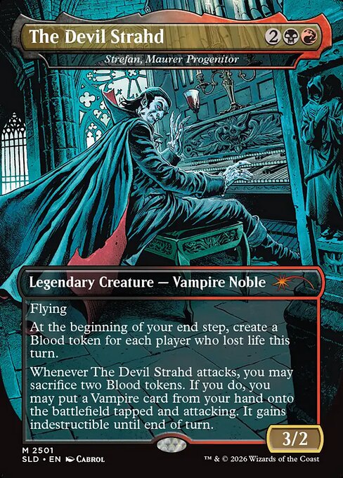 (SLD-MM)『The Devil Strahd』Strefan, Maurer Progenitor/マウアーの太祖、ストレイファン 【No.2501】