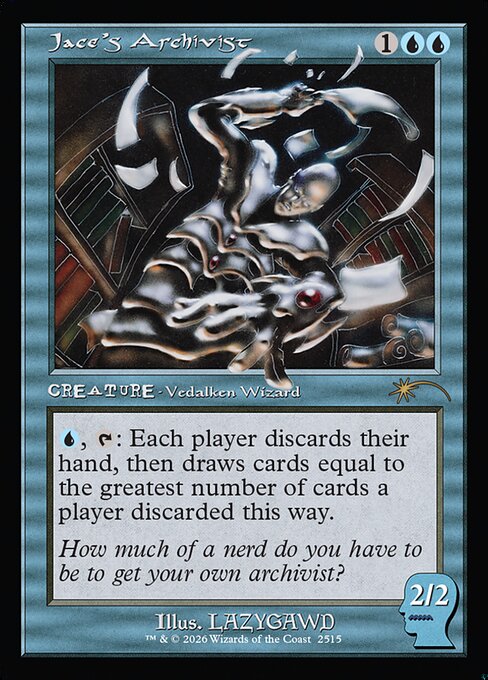 (SLD-RU)Jace's Archivist/ジェイスの文書管理人 【No.2515】