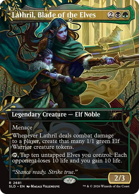 (SLD-RM)Lathril, Blade of the Elves/エルフの刃、ラスリル 【No.2681】