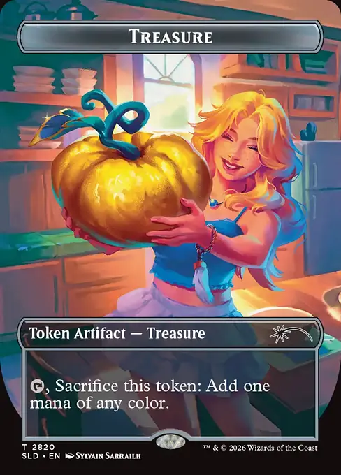 (SLD-TA)Treasure Token/宝物トークン 【No.2820】