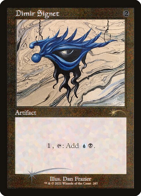 (SLD-RA)Dimir Signet/ディミーアの印鑑【No.287】