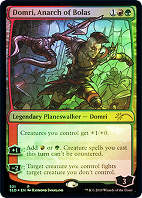 【Foil】(SLD-RM)Domri, Anarch of Bolas/ボーラスの壊乱者、ドムリ