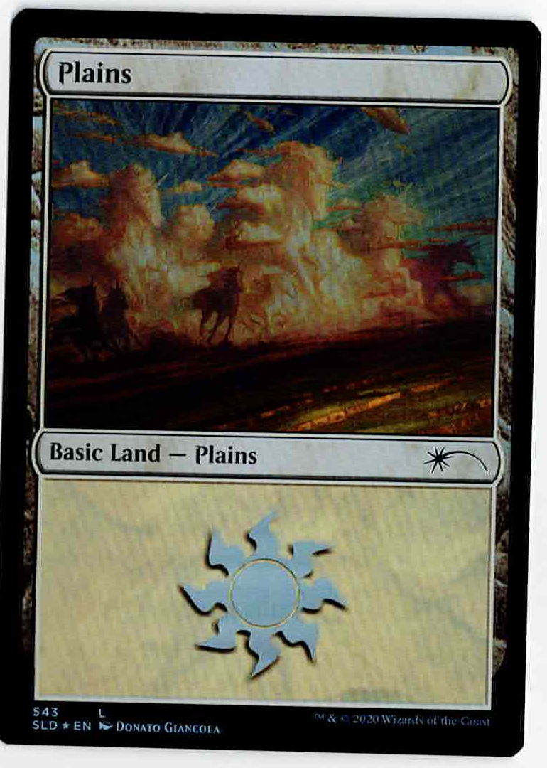 【Foil】(SLD-RL)Plains/平地【No.543】