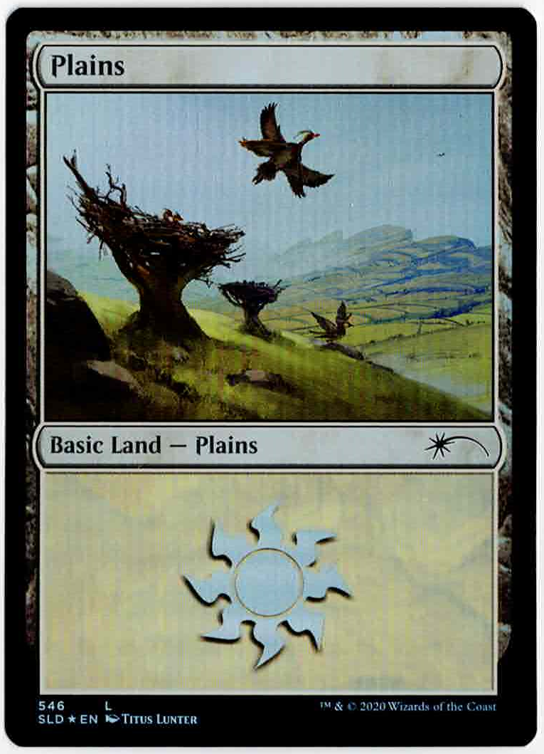 【Foil】(SLD-RL)Plains/平地【No.546】
