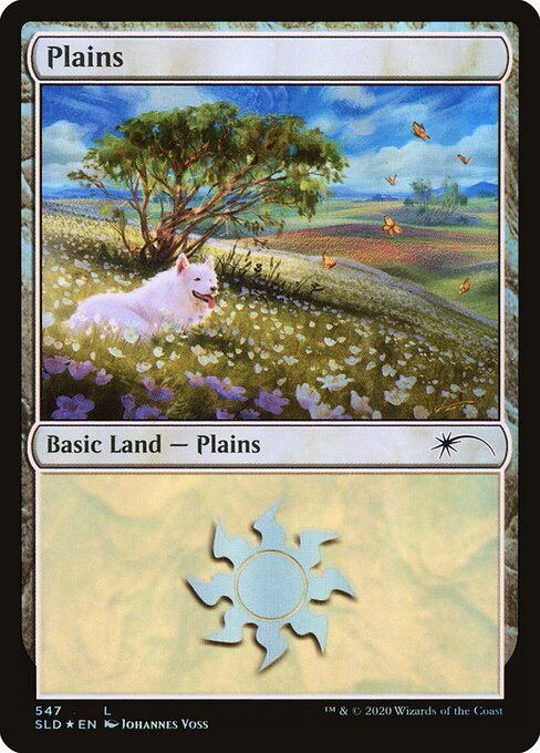 【Foil】(SLD-CL)Plains/平地【No.547】