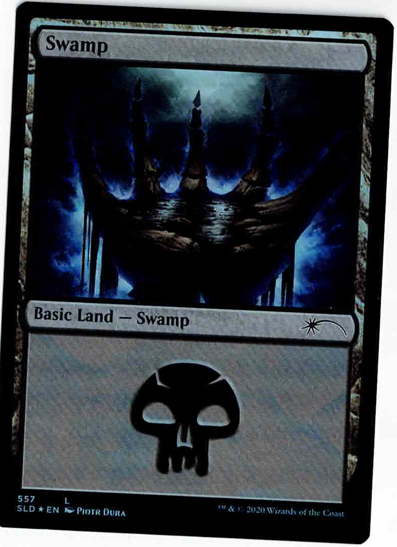 【Foil】(SLD-RL)Swamp/沼【No.557】