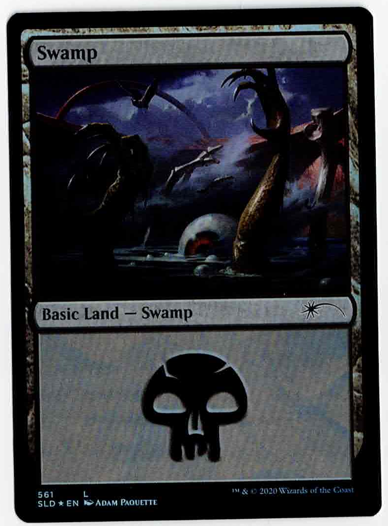 【Foil】(SLD-RL)Swamp/沼【No.561】
