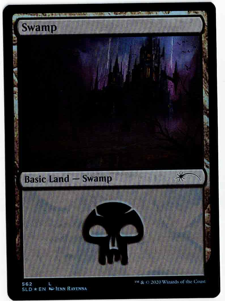 【Foil】(SLD-RL)Swamp/沼【No.562】