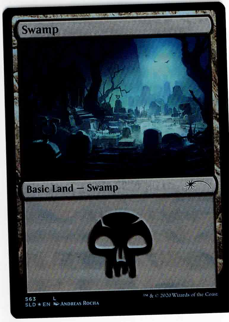 【Foil】(SLD-RL)Swamp/沼【No.563】