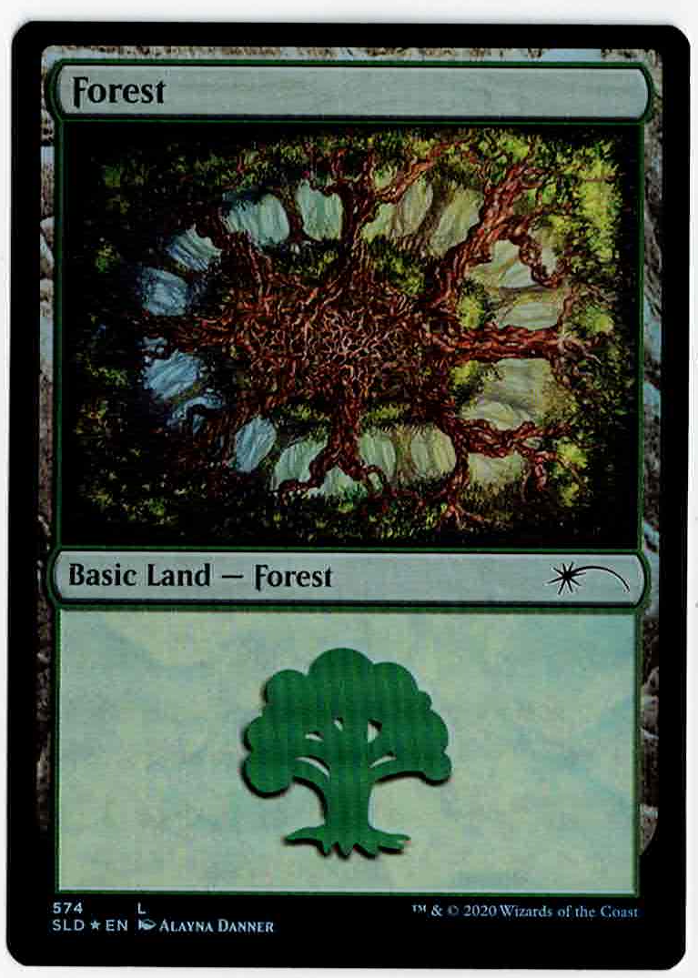 【Foil】(SLD-RL)Forest/森【No.574】