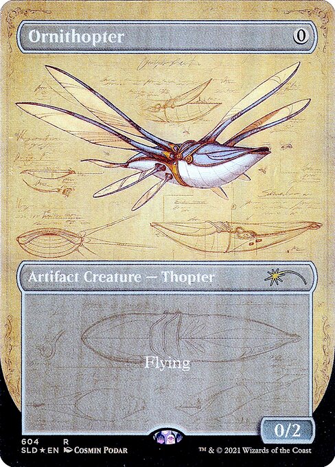 【Foil】(SLD-RA)Ornithopter/羽ばたき飛行機械【No.604】
