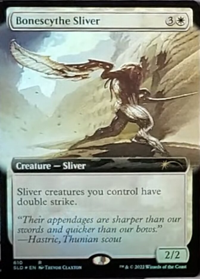 【Foil】(SLD-RW)Bonescythe Sliver/骨鎌スリヴァー【No.610】