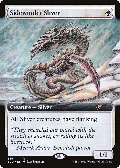 【Foil】(SLD-RW)Sidewinder Sliver/横這スリヴァー【No.615】
