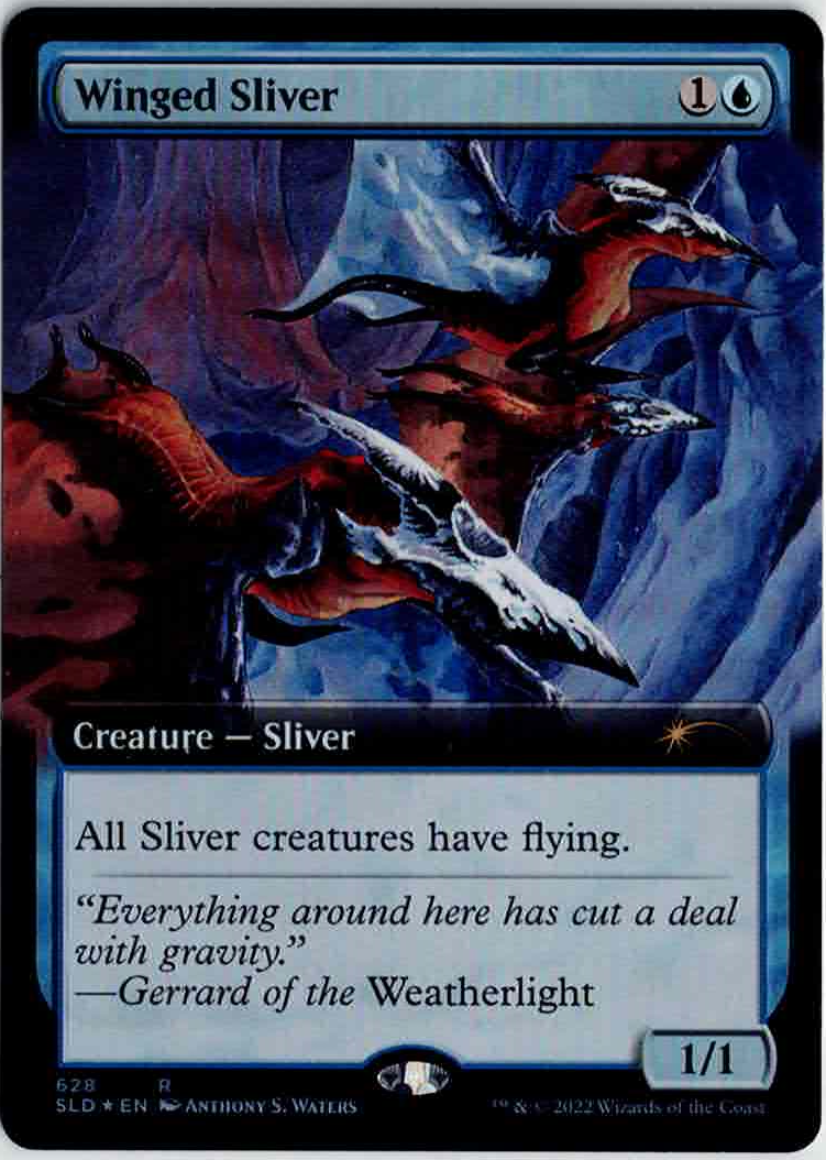 【Foil】(PSLD-RU)Winged Sliver/有翼スリヴァー【No.628】