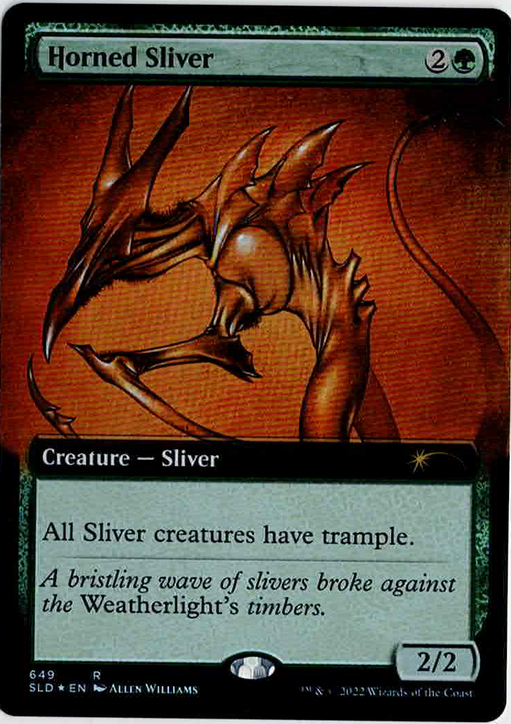 【Foil】(SLD-RG)Horned Sliver/有角スリヴァー【No.649】