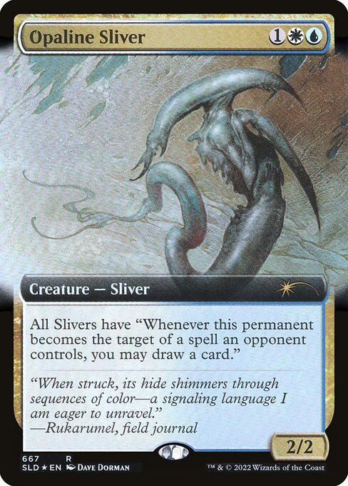 【Foil】(SLD-RM)Opaline Sliver/乳白スリヴァー【No.667】