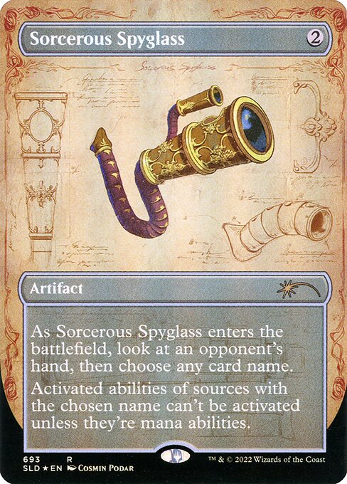 【Foil】(PSLD-RA)Sorcerous Spyglass/魔術遠眼鏡【No.693】