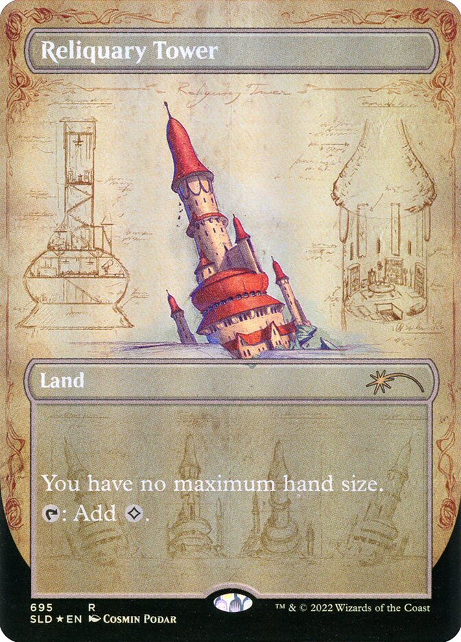 【Foil】(SLD-RL)Reliquary Tower/聖遺の塔【No.695】