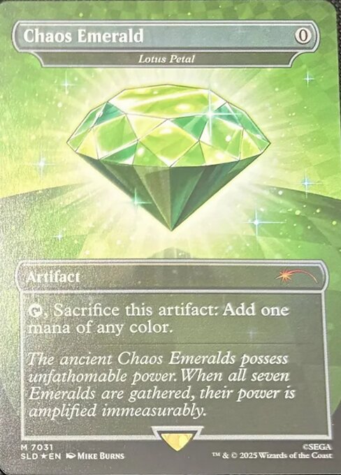 【Foil】(SLD-MA)『Chaos Emerald』Lotus Petal/水蓮の花びら 【No.7031】