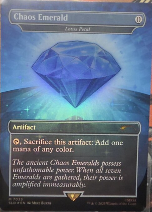 【Foil】(SLD-MA)『Chaos Emerald』Lotus Petal/水蓮の花びら 【No.7033】
