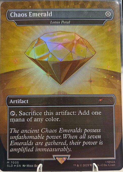 【Foil】(SLD-MA)『Chaos Emerald』Lotus Petal/水蓮の花びら 【No.7035】