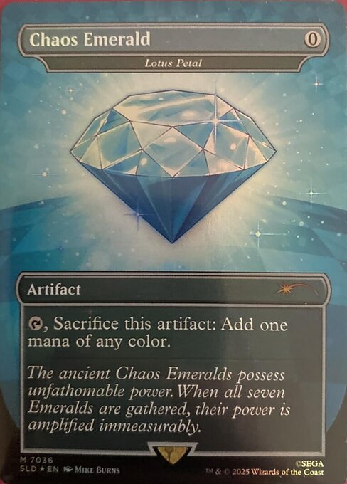 【Foil】(SLD-MA)『Chaos Emerald』Lotus Petal/水蓮の花びら 【No.7036】