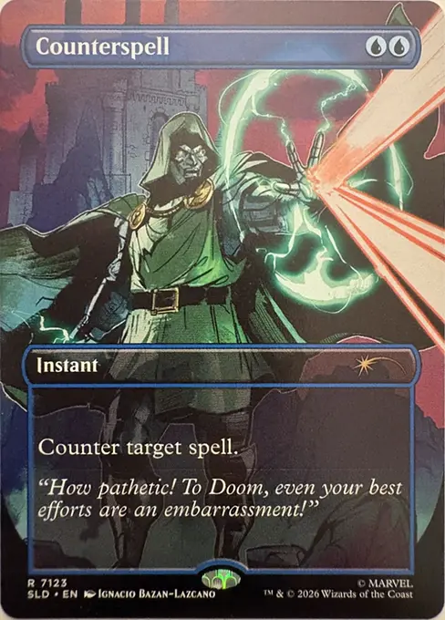 (SLD-RU)Counterspell/対抗呪文 【No.7123】