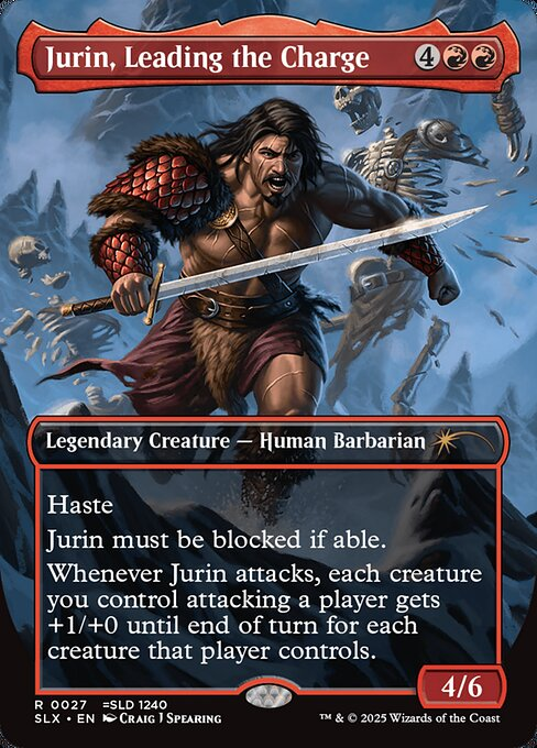 (SLX-RR)Jurin, Leading the Charge