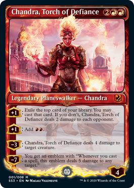 (SS3-MR)Chandra, Torch of Defiance/反逆の先導者、チャンドラ