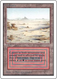 マジック：ザ・ギャザリング Badlands 2ED MTG, マジック:ザ・ギャザリング 通販 | ENNDAL GAMES / (2ED-RL)Badlands