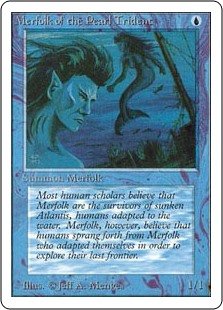 (2ED-CU)Merfolk of the Pearl Trident/真珠三叉矛の人魚