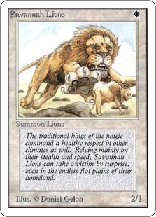 (2ED-RW)Savannah Lions/サバンナ・ライオン