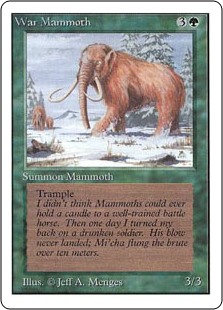 (2ED-CG)War Mammoth/ウォー・マンモス