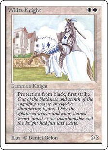 (2ED-UW)White Knight/白騎士