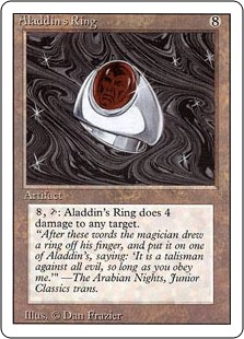 (3ED-RA)Aladdin's Ring/アラジンの指輪