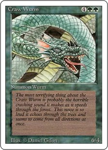 (3ED-CG)Craw Wurm/大喰らいのワーム