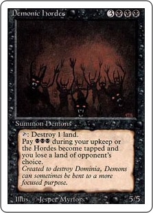 (3ED-RB)Demonic Hordes