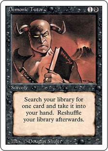 (3ED-UB)Demonic Tutor