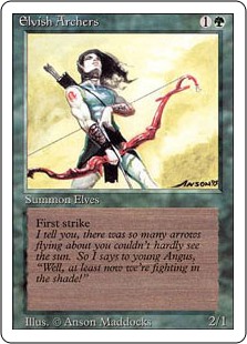 (3ED-RG)Elvish Archers/エルフの射手