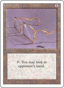 (3ED-UA)Glasses of Urza/ウルザの眼鏡