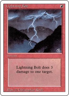 (3ED-CR)Lightning Bolt/稲妻