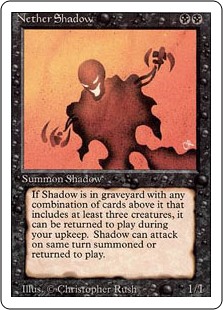 (3ED-RB)Nether Shadow/冥界の影