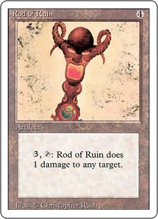 (3ED-UA)Rod of Ruin/破滅のロッド