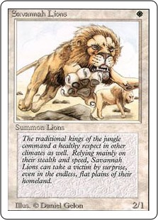 (3ED-RW)Savannah Lions/サバンナ・ライオン