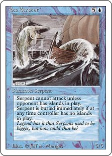 (3ED-CU)Sea Serpent/大海蛇