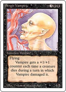 (3ED-UB)Sengir Vampire/センギアの吸血鬼