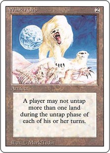 □旧枠□《冬の宝珠/Winter Orb》[30A] 茶R | 日本最大級 MTG通販サイト「晴れる屋」